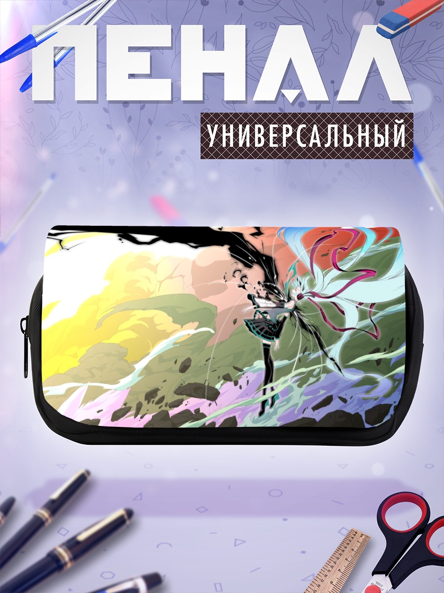 Пенал-косметичка Мику Хацунэ в вихре