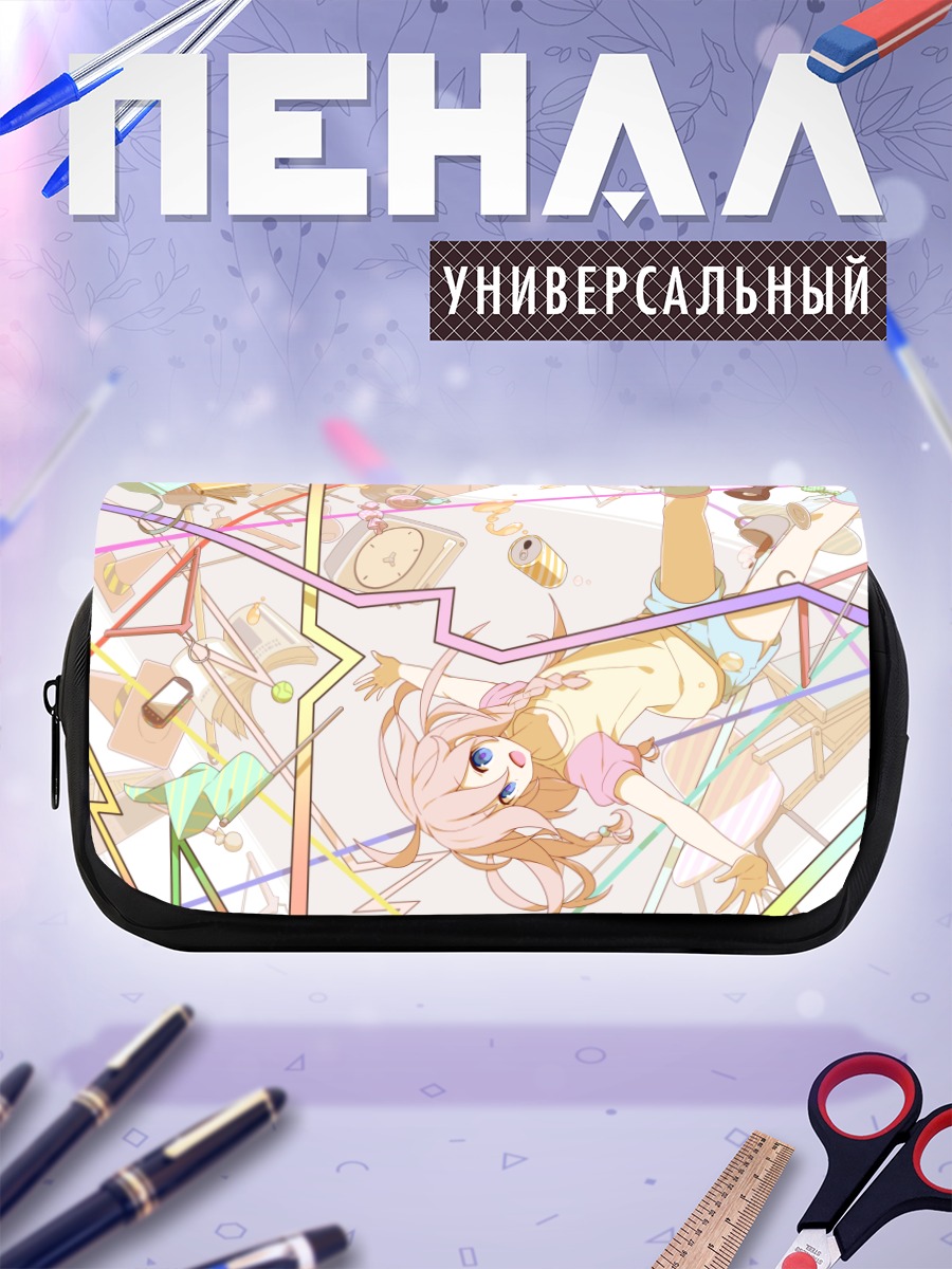 Пенал-косметичка Иа в цветах