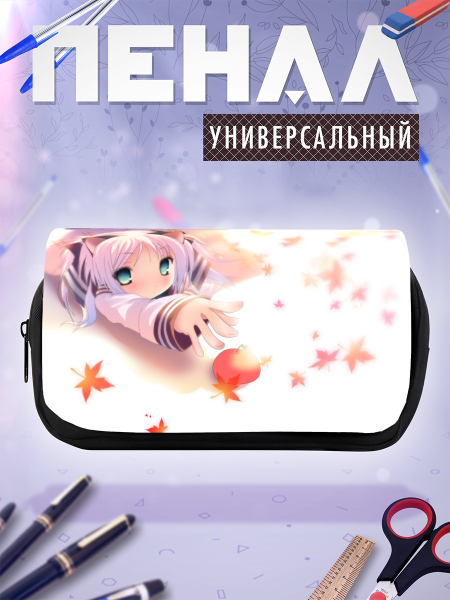 Пенал-косметичка Кагами Хиираги с кленовым листом
