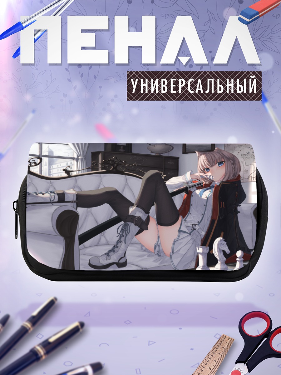 Пенал-косметичка Кошкодевочка с катаной