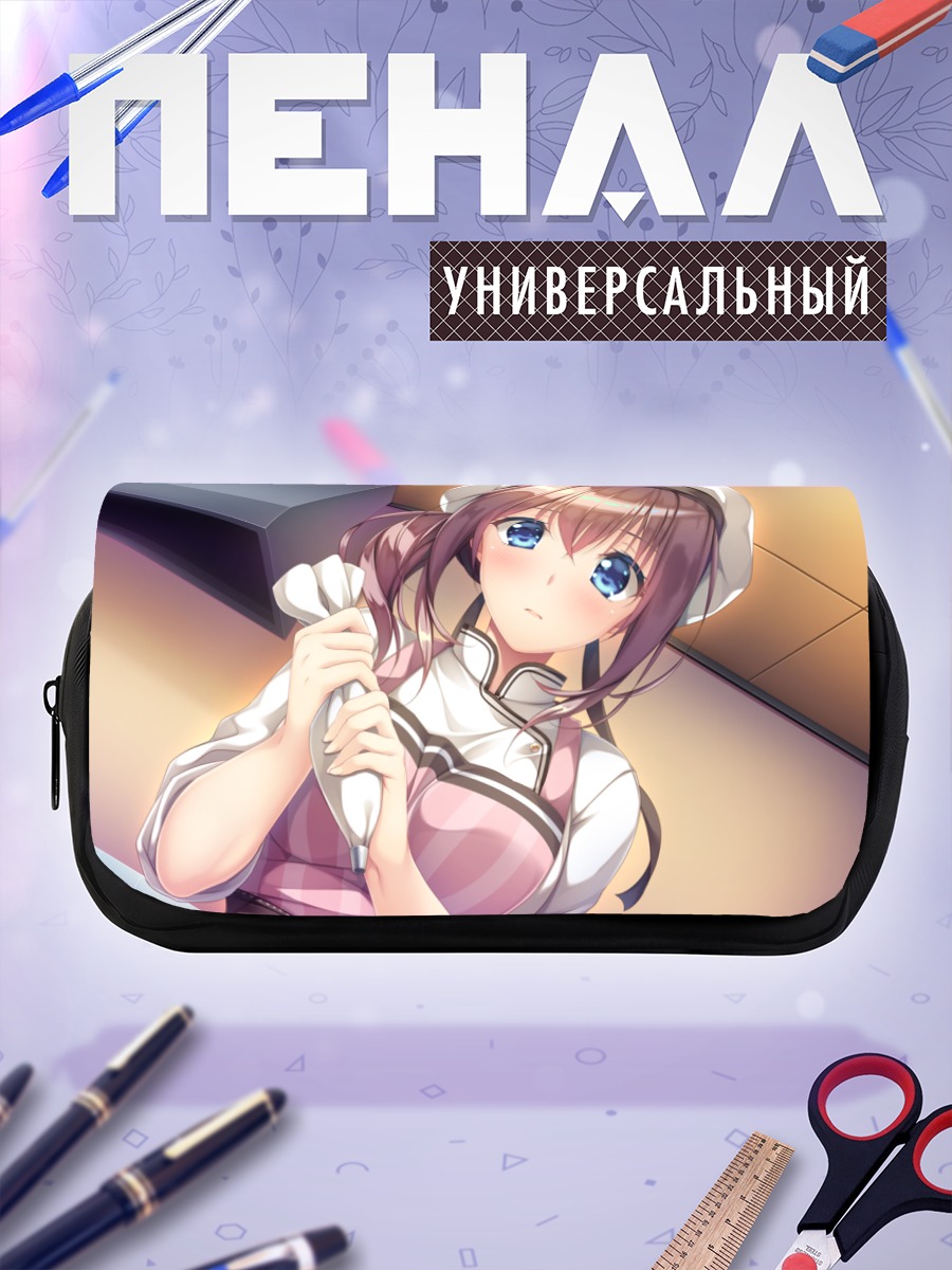 Пенал-косметичка Акихо Такасаки в кафе