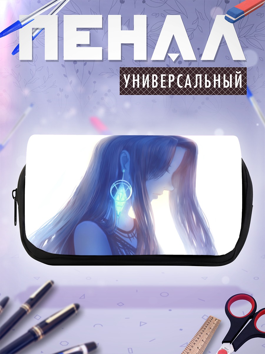 Пенал-косметичка Девушка в сиянии
