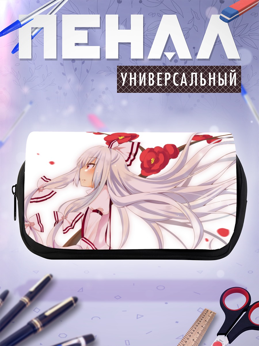 Пенал-косметичка Моко Фудзивара в цветах