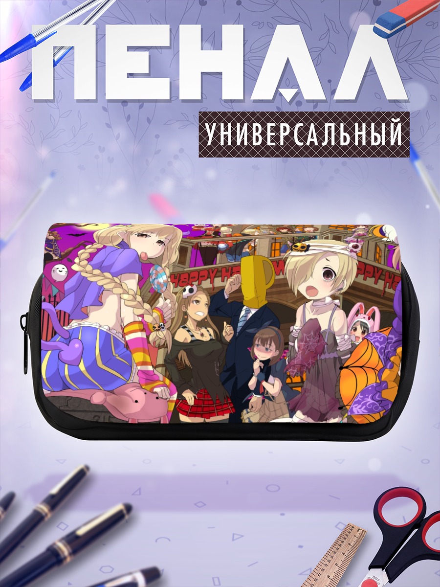 Пенал-косметичка Футаба Анзу и подруги
