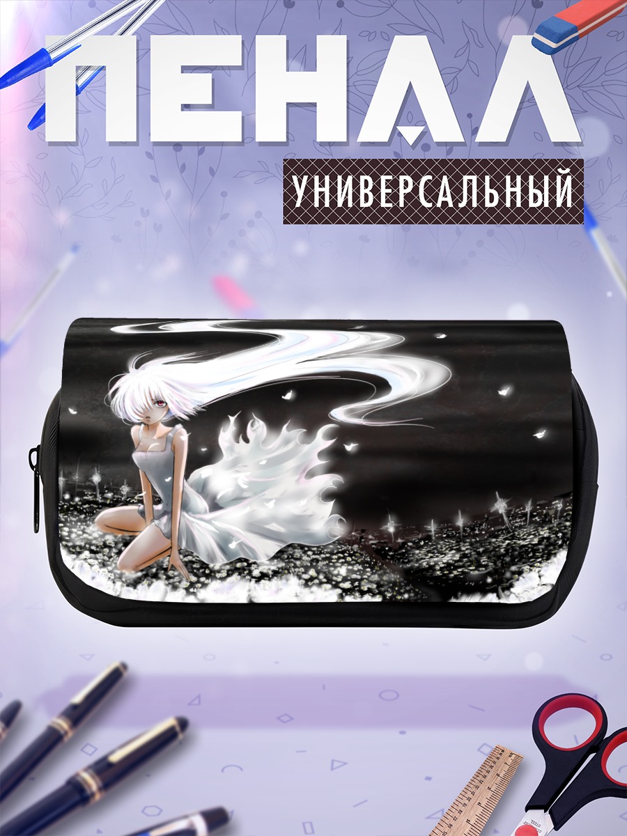Пенал-косметичка Мегурин Лука в цветах