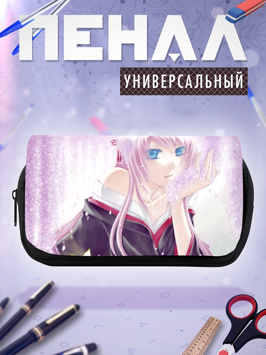 Пенал-косметичка Мегурин Лука в цветах