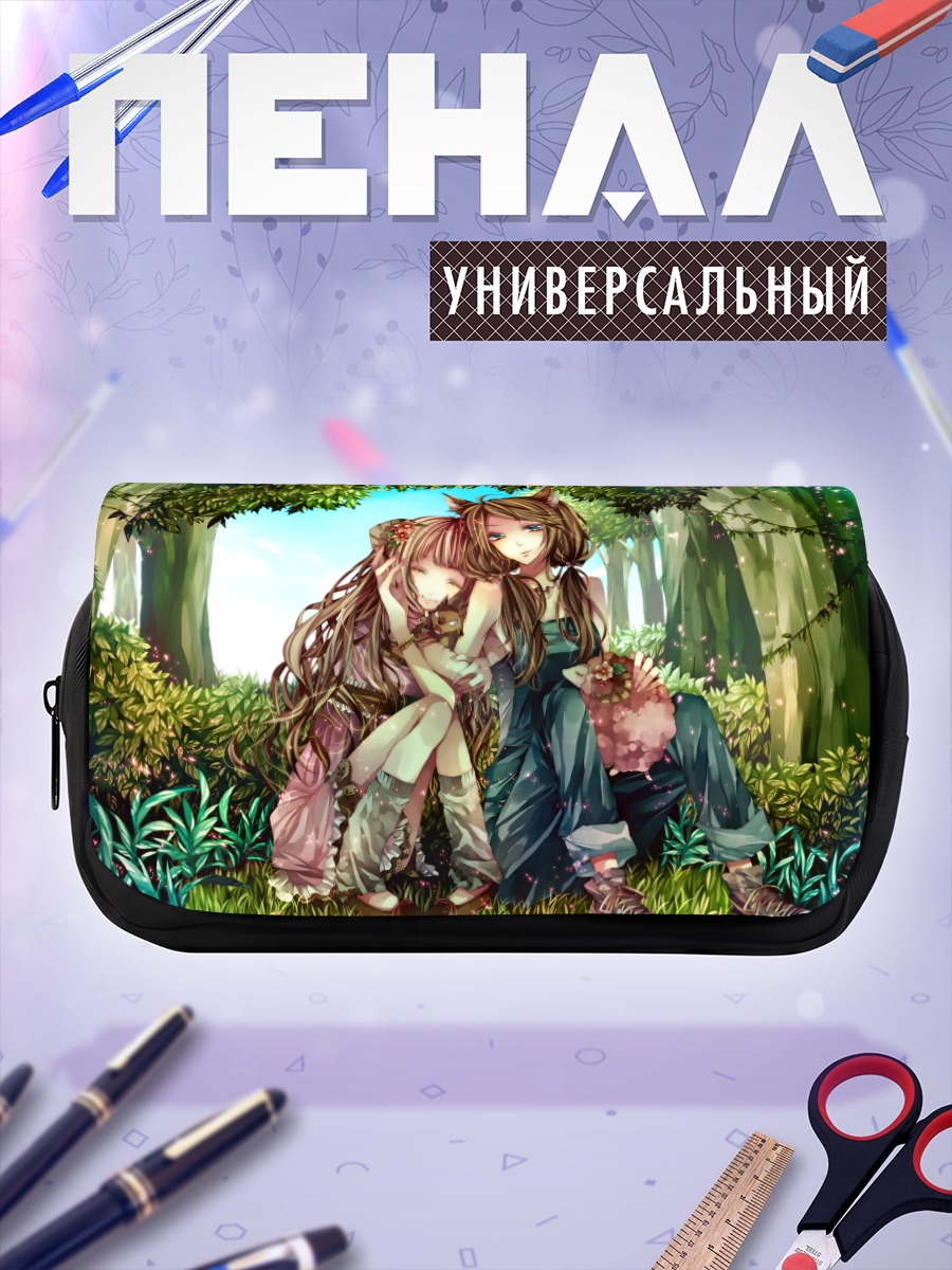 Пенал-косметичка Девушки в лесу