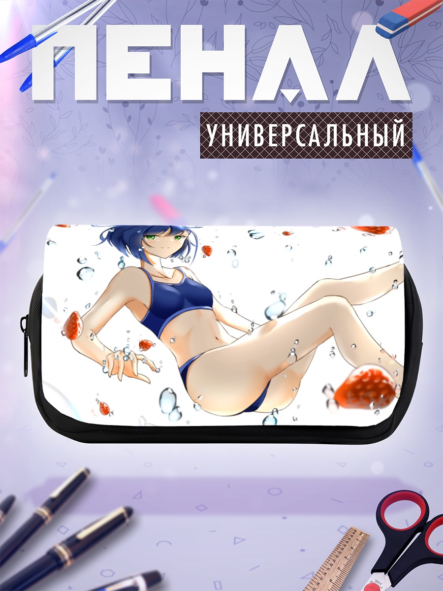 Пенал-косметичка Ичиго в клубнике