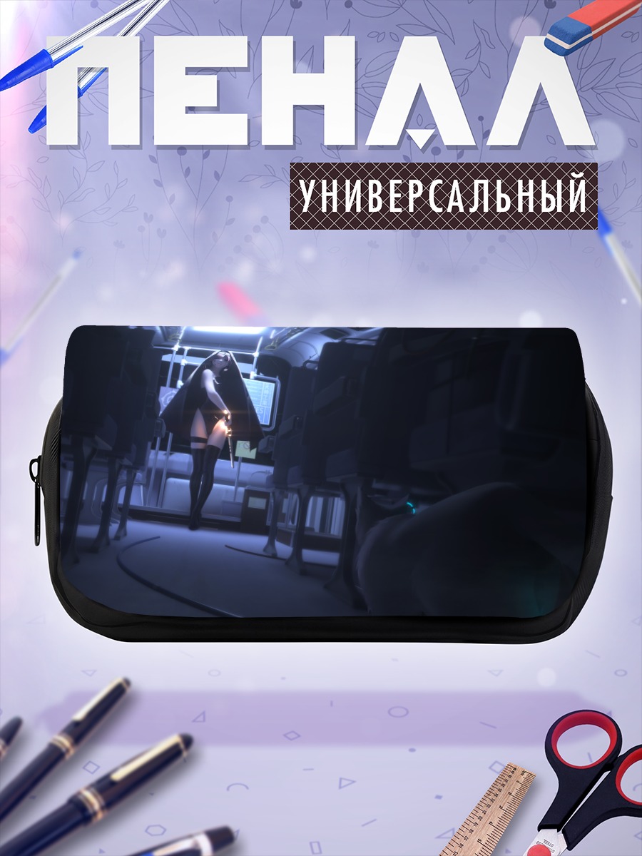 Пенал-косметичка Монахиня с катаной
