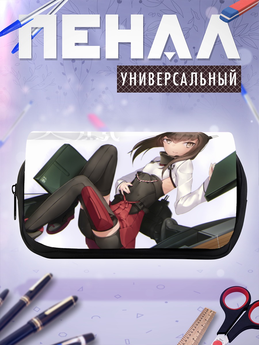 Пенал-косметичка Тайхо в белой блузке