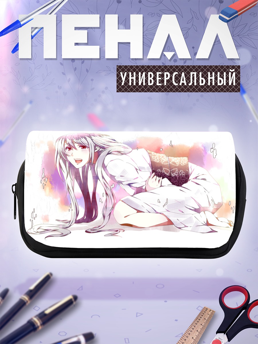 Пенал-косметичка Мику Хацунэ с книгой