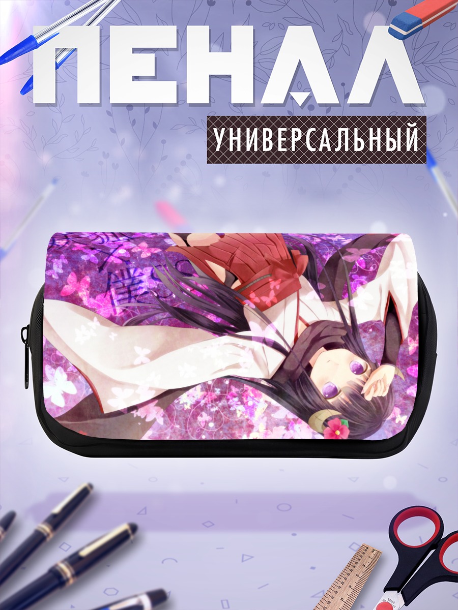 Пенал-косметичка Риричиё Ширакиин в цветах