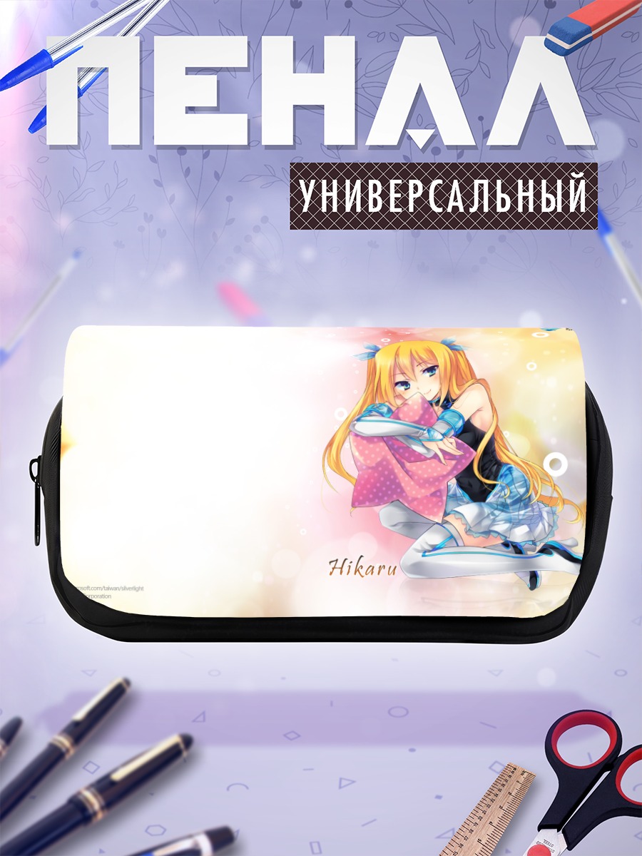 Пенал-косметичка Хикару Айдзава в цветах