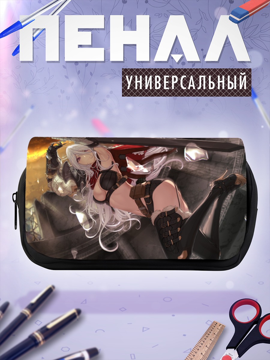 Пенал-косметичка Воительница в руинах