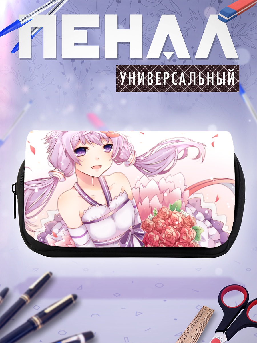 Пенал-косметичка Юдзуки Юкари с розами