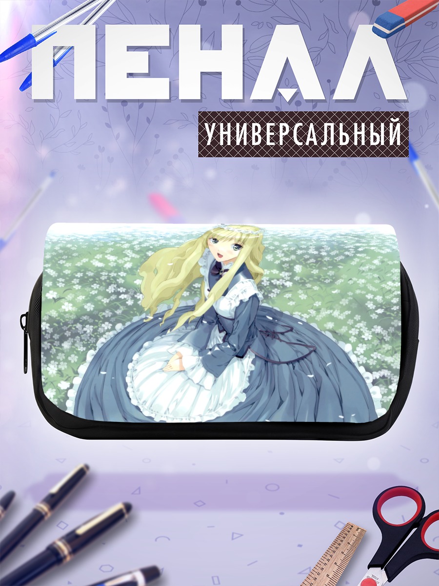 Пенал-косметичка Алиса в цветах