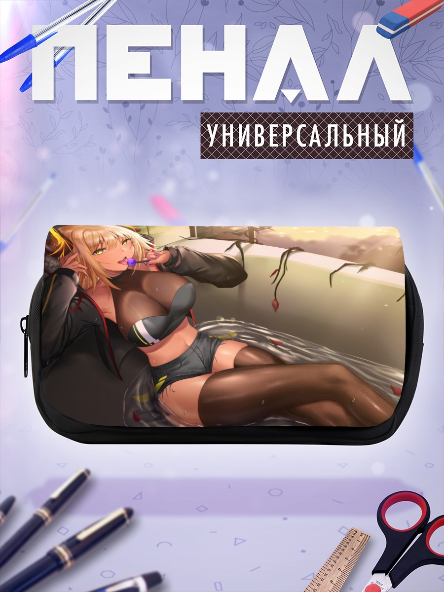 Пенал-косметичка Блондинка с леденцом