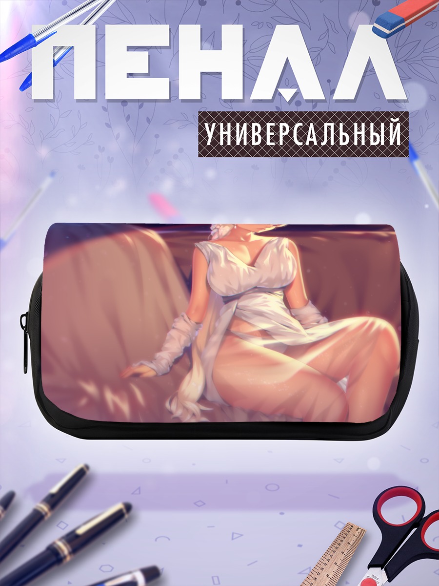 Пенал-косметичка Девушка в белом