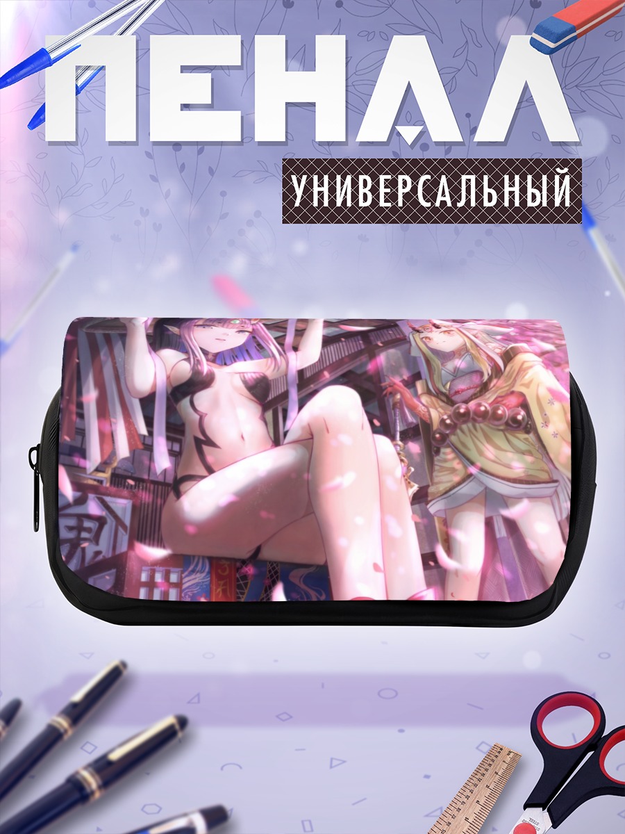 Пенал-косметичка Ибараки Додзи в цветах