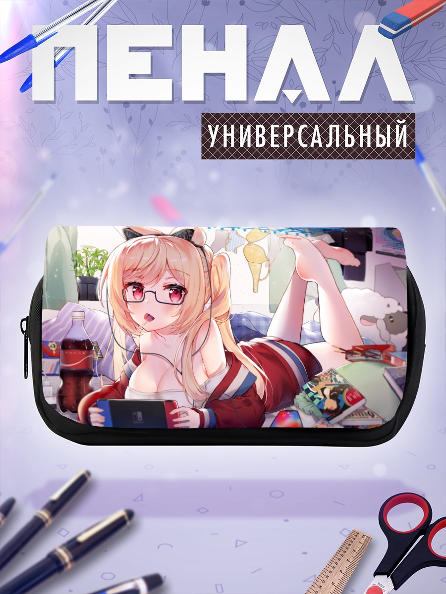 Пенал-косметичка Тиё Цукууми с приставкой