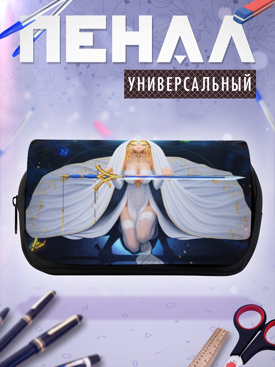 Пенал-косметичка Божественная дева с мечом