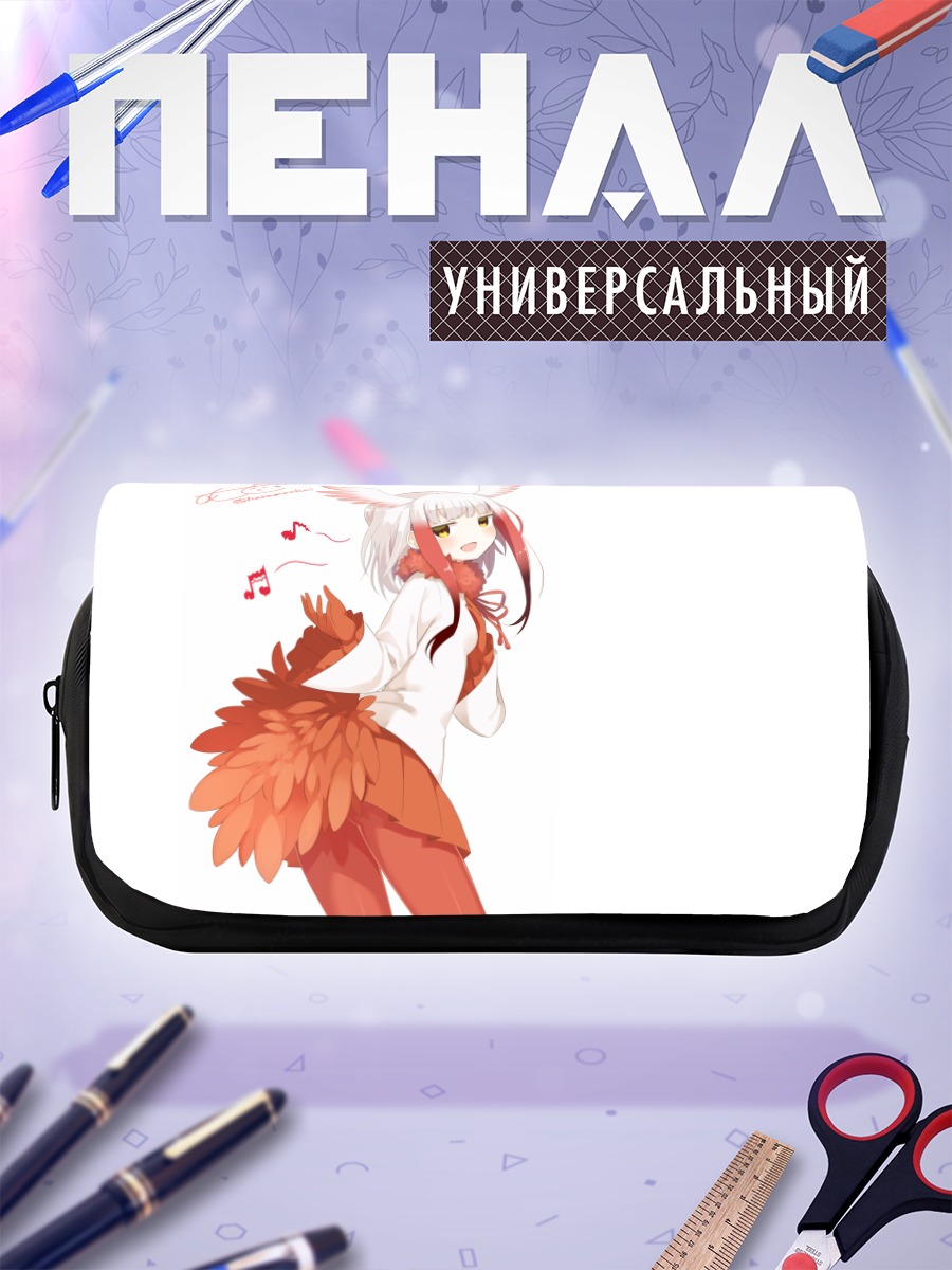 Пенал-косметичка Хохлатый ибис в танце