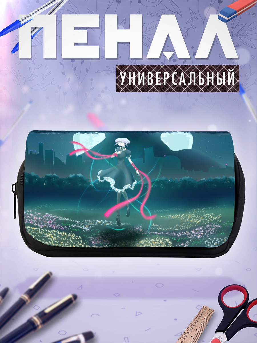Пенал-косметичка Кагари в цветах