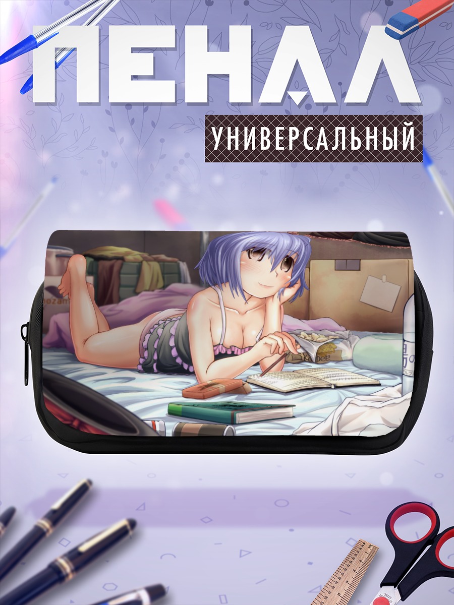 Пенал-косметичка Ику Нагаэ за тетрадью