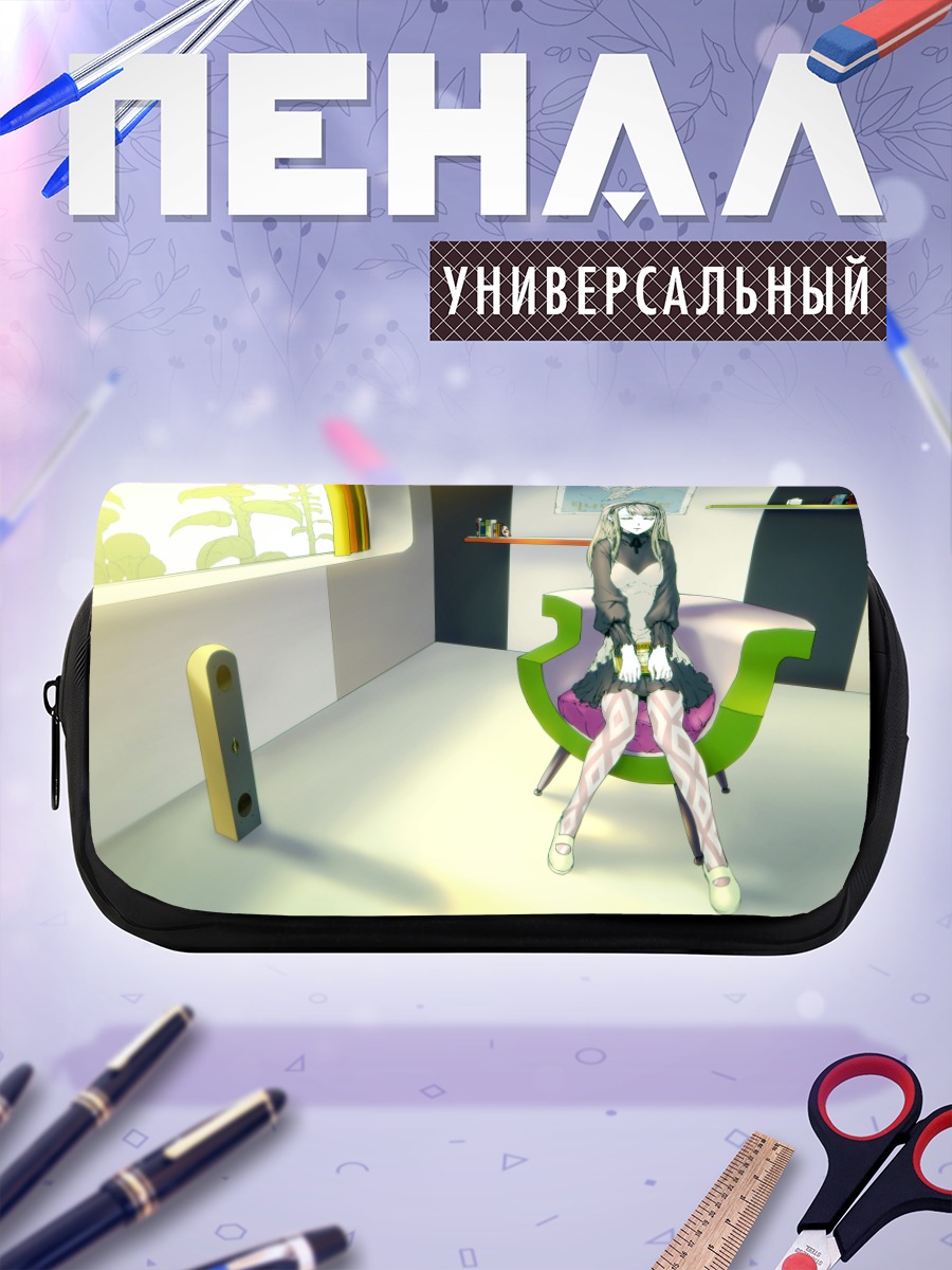 Пенал-косметичка Девушка в платье