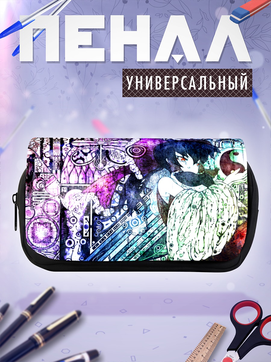 Пенал-косметичка Рейму Хакурэй в узорах