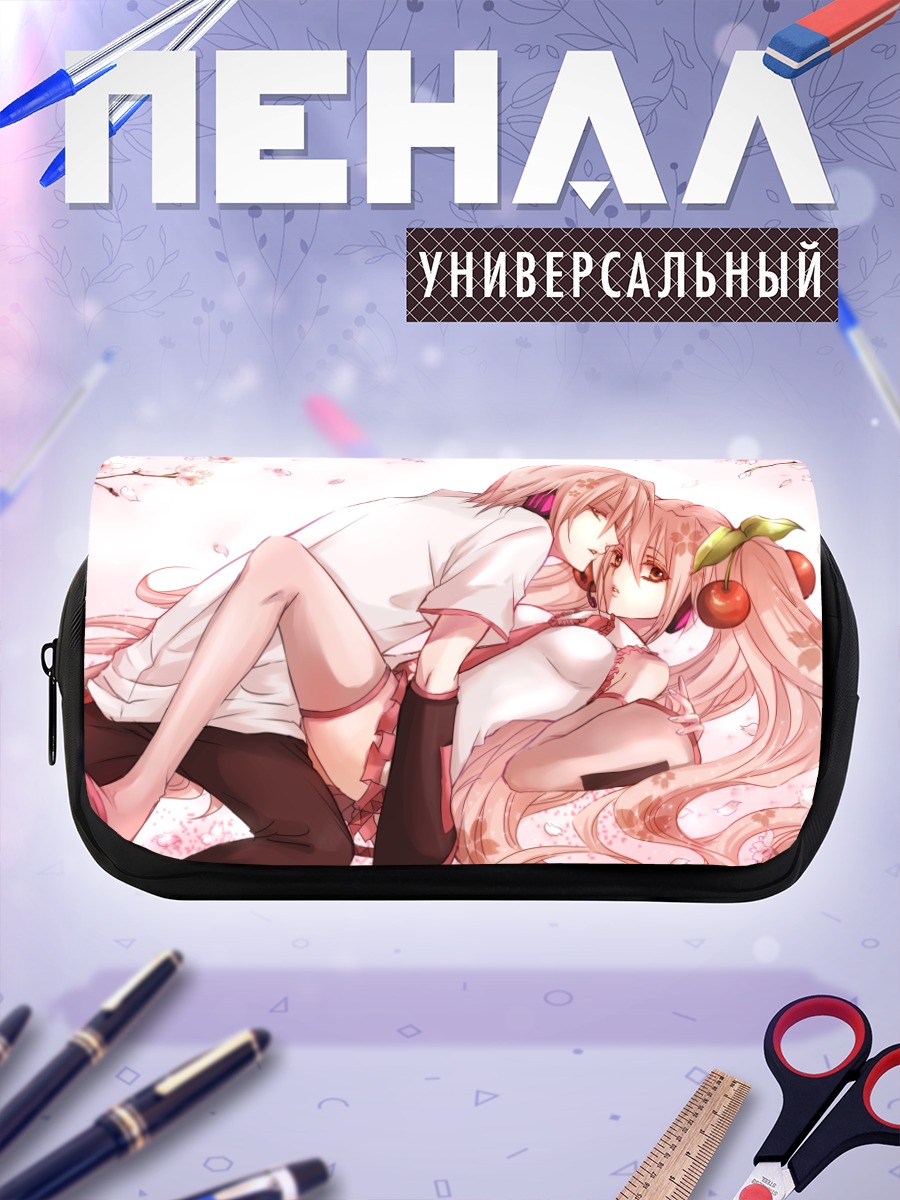Пенал-косметичка Мику Хацунэ в сакуре