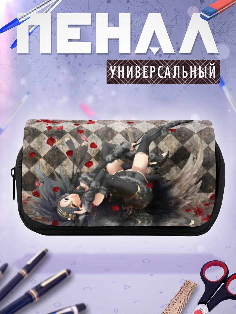 Пенал-косметичка Готическая роза