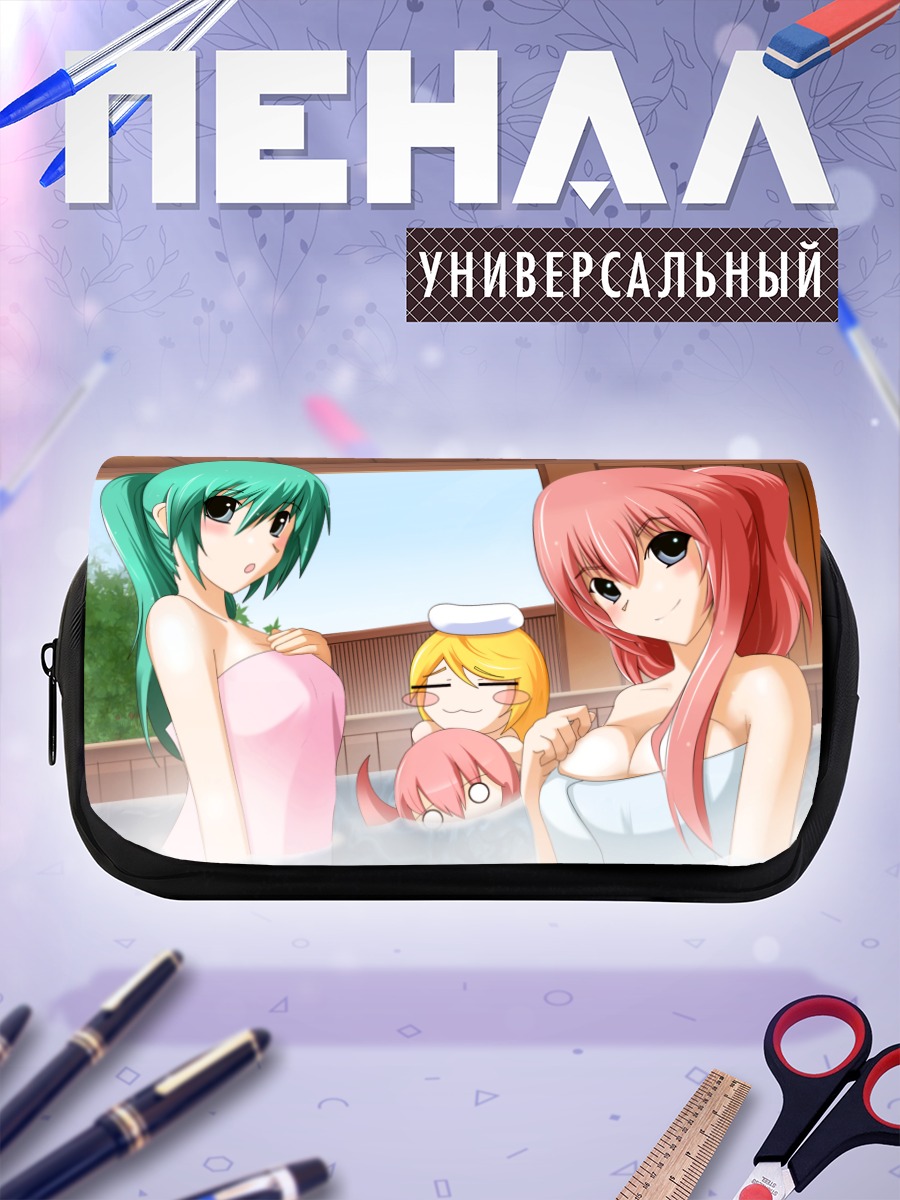 Пенал-косметичка Мику Хацунэ в онсене