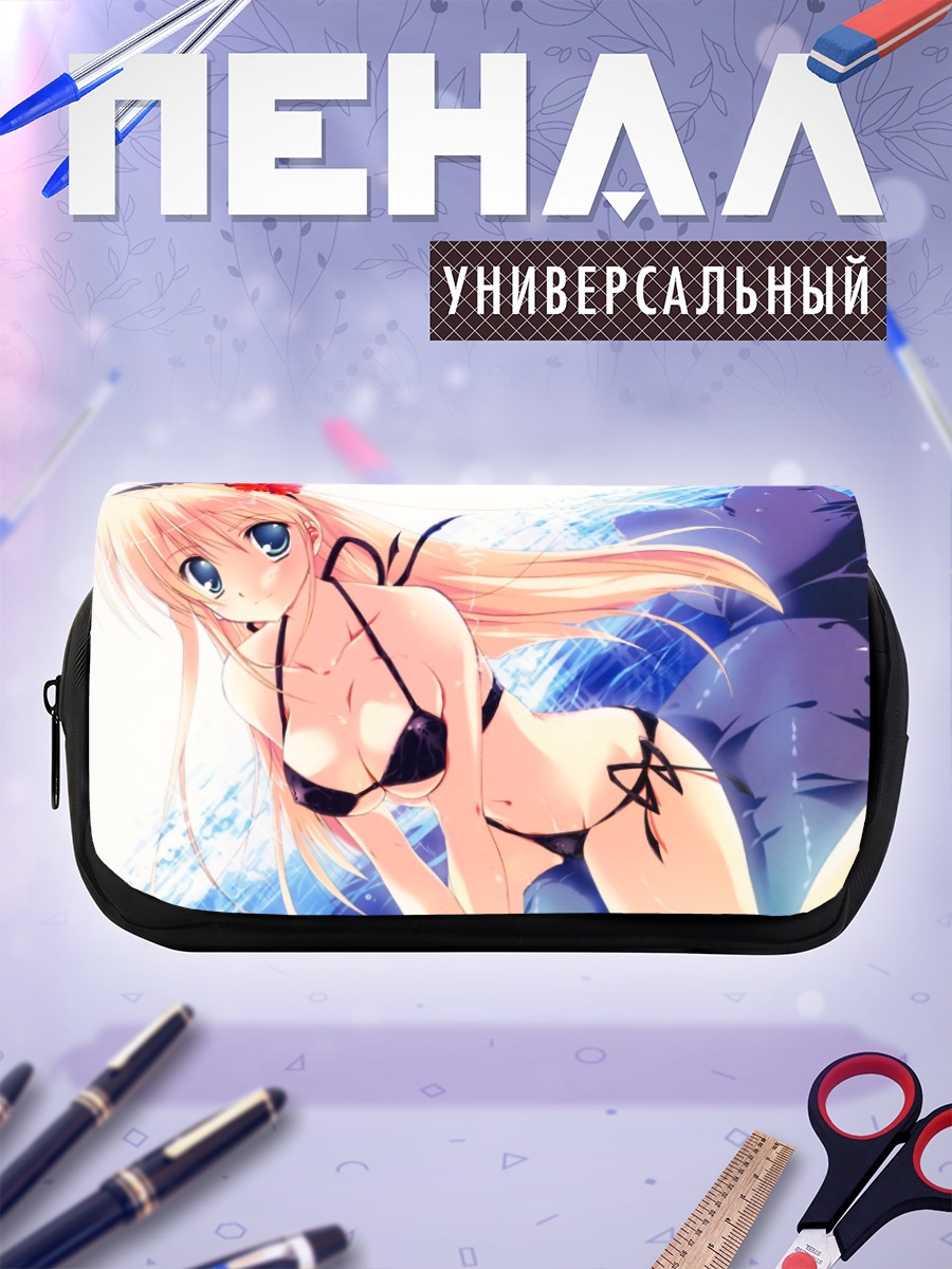 Пенал-косметичка Девушка в бикини