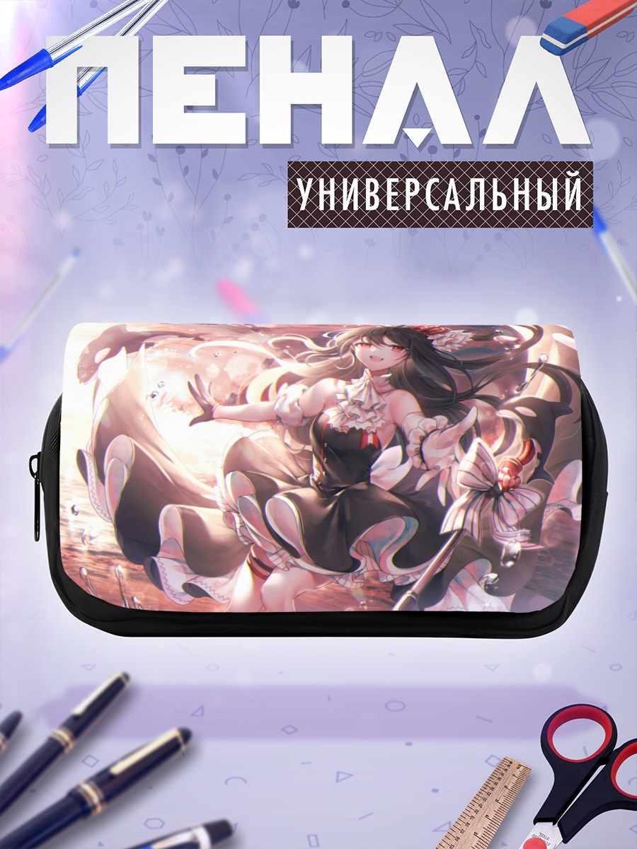 Пенал-косметичка Лиза в цветах