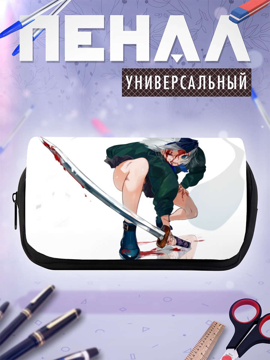 Пенал-косметичка Ёму Конпаку с мечом