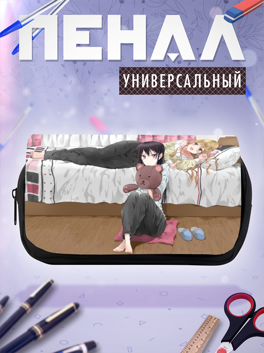 Пенал-косметичка Мэй Айхара с мишкой