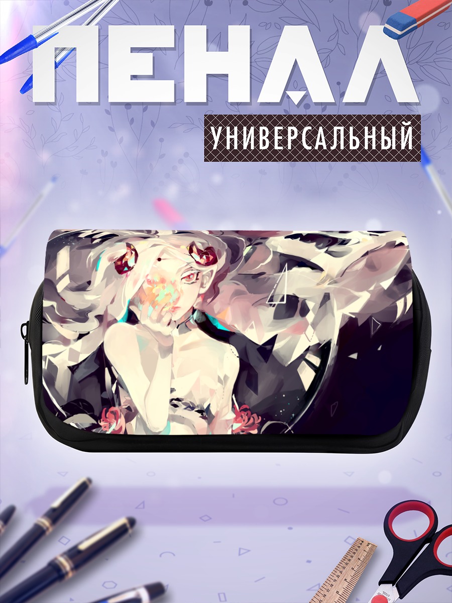 Пенал-косметичка Мистическая дева в цветах
