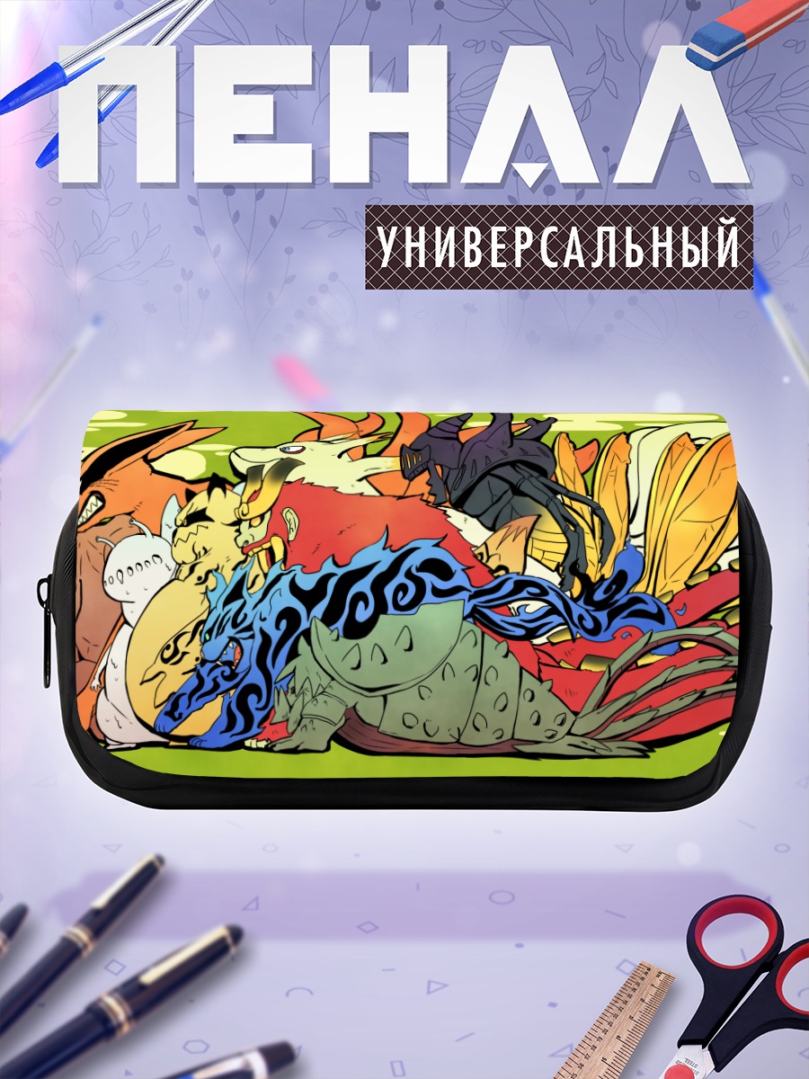 Пенал-косметичка Хвостатые звери Наруто
