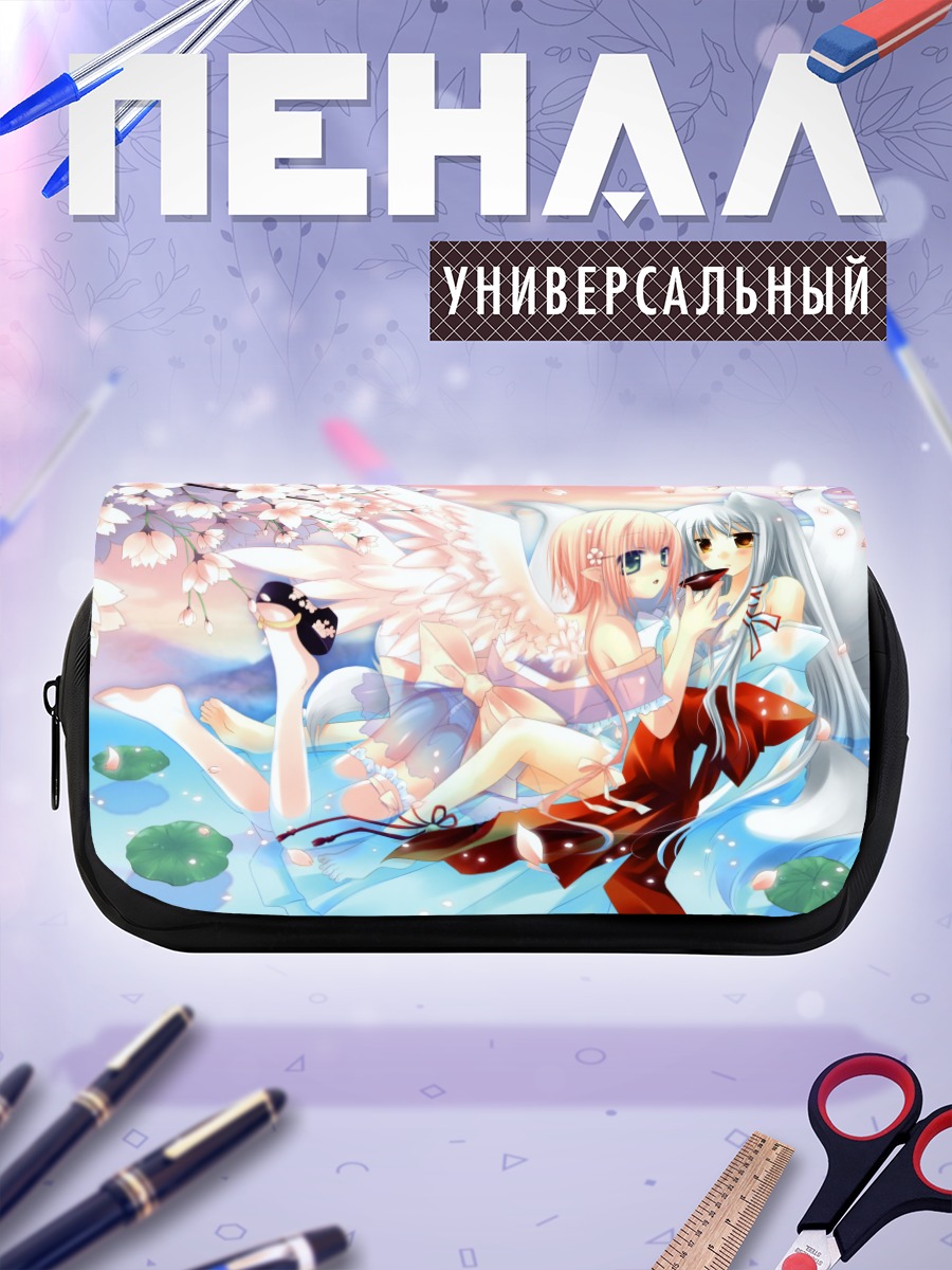 Пенал-косметичка Девушки под сакурой