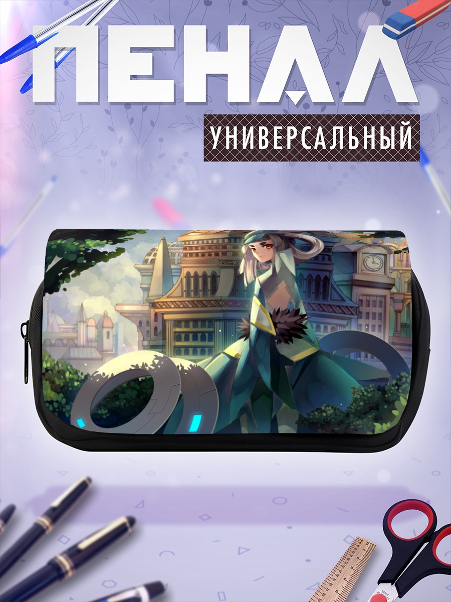 Пенал-косметичка Девушка в городе