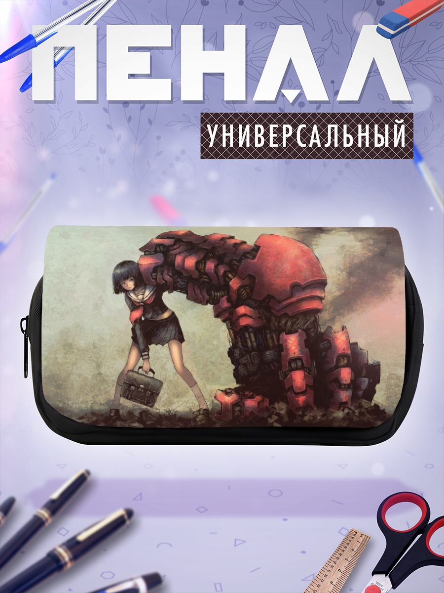 Пенал-косметичка Девушка в форме