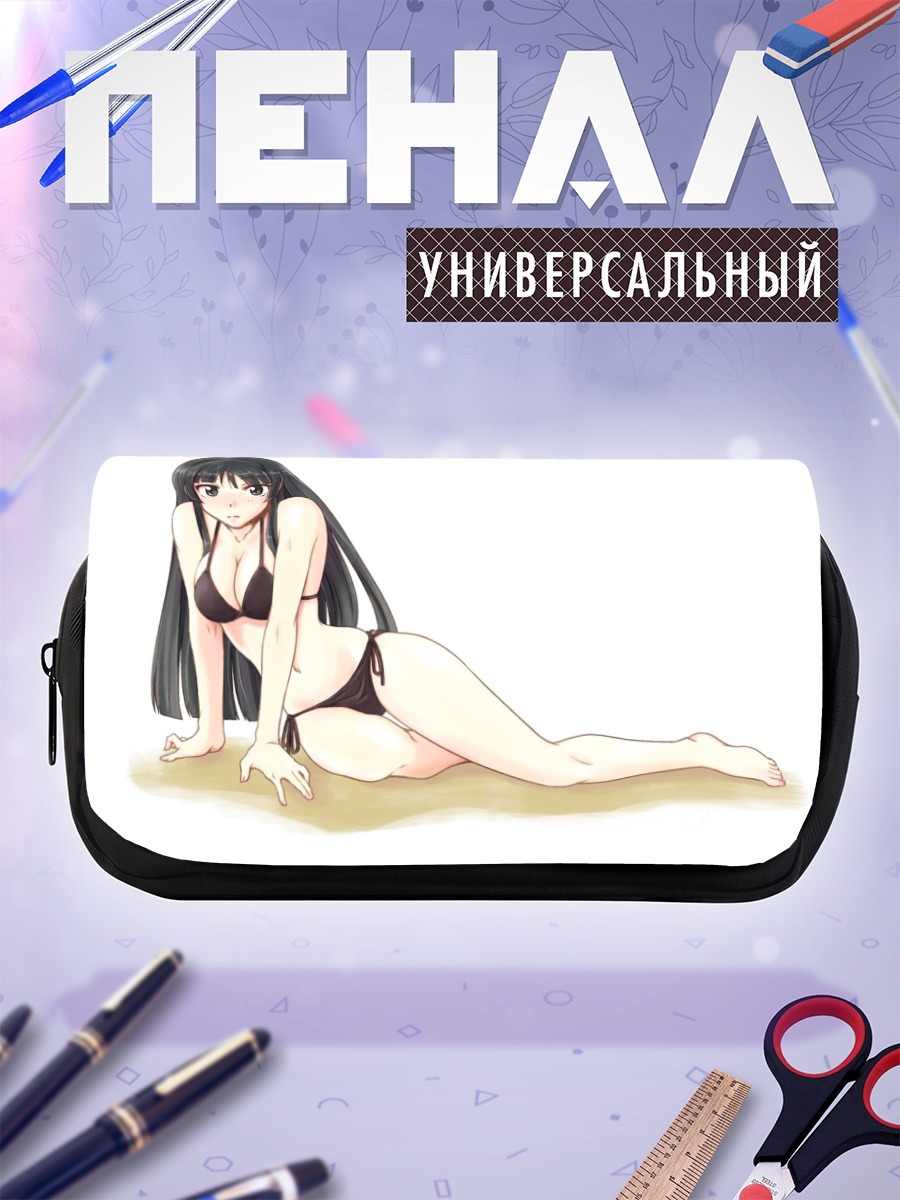 Пенал-косметичка Мио Акияма на пляже