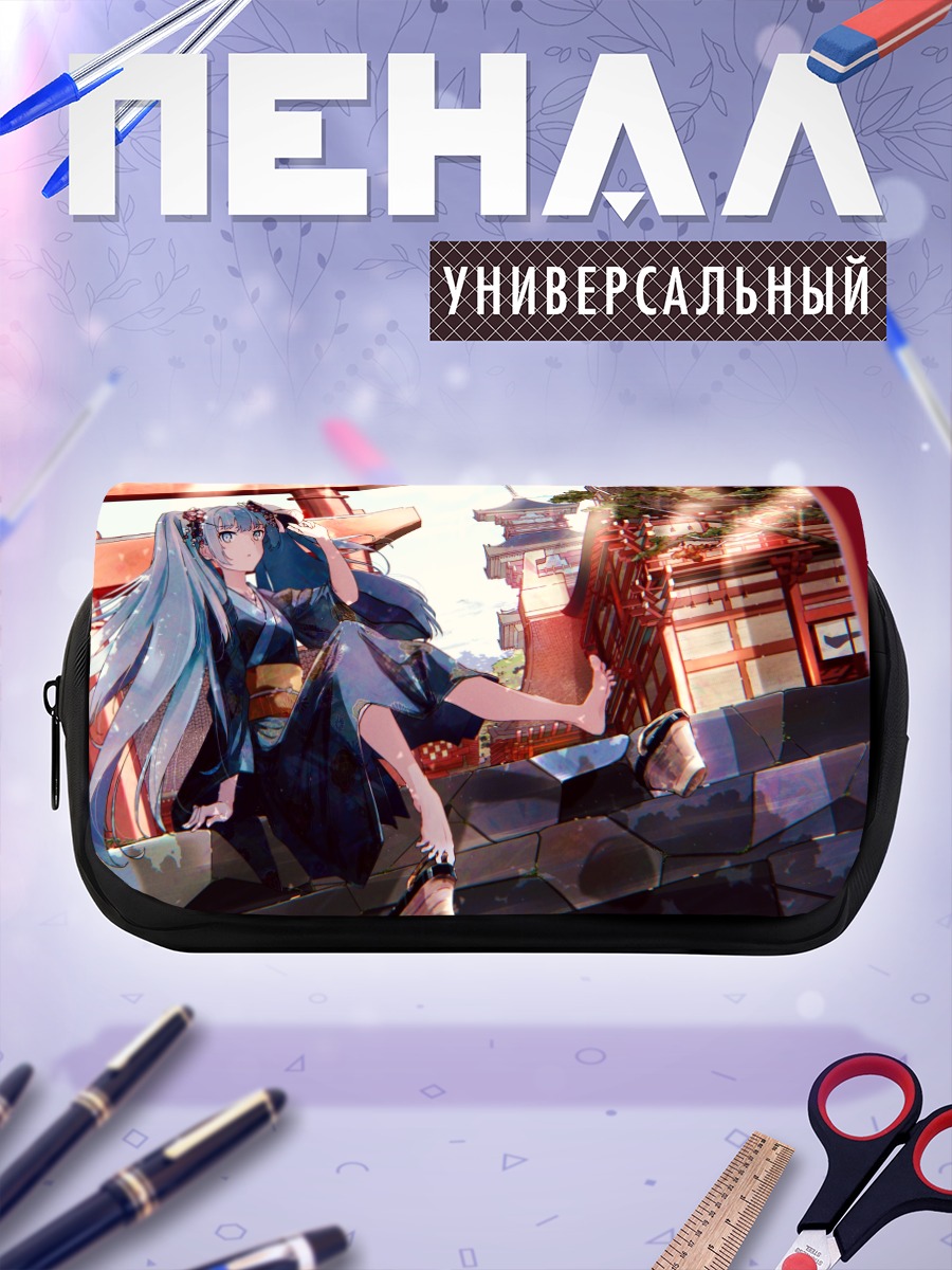 Пенал-косметичка Мику Хацунэ в храме