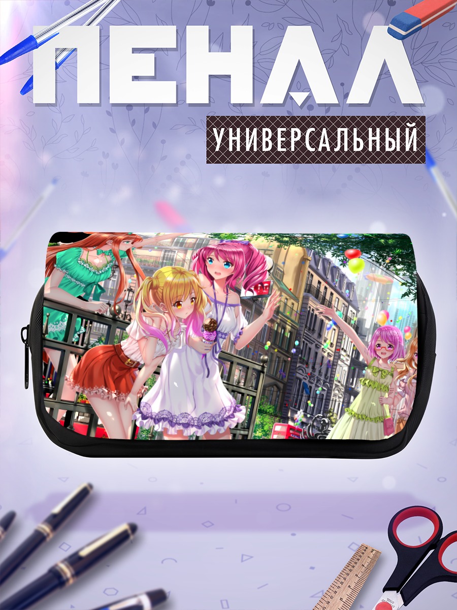 Пенал-косметичка Звезды Айкацу