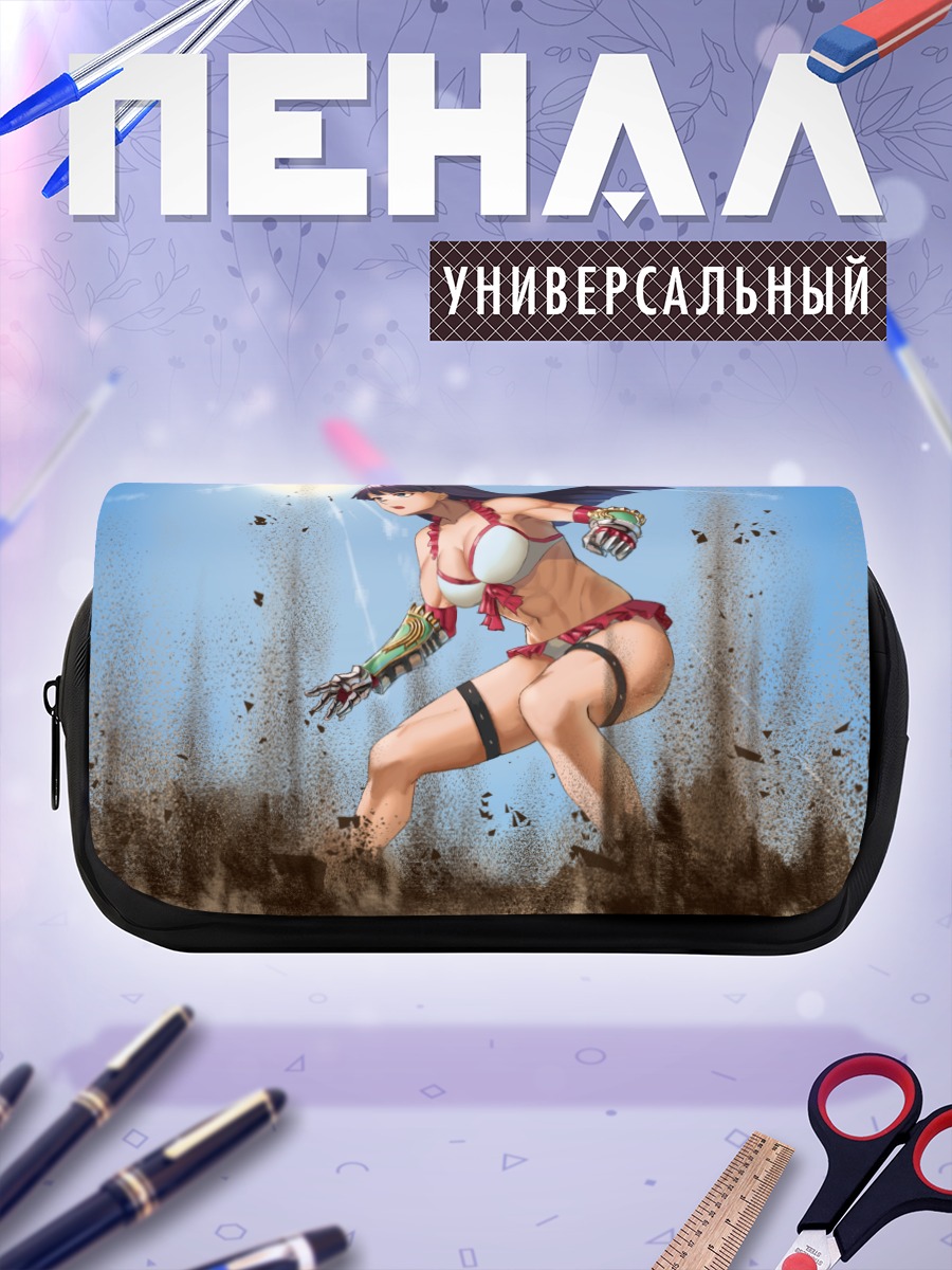Пенал-косметичка Святая Марта в бою
