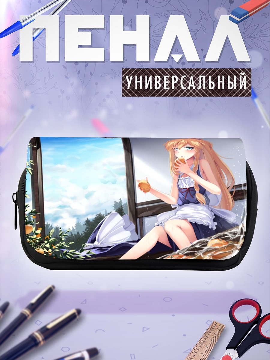 Пенал-косметичка Мариса Кирисаме с грибами