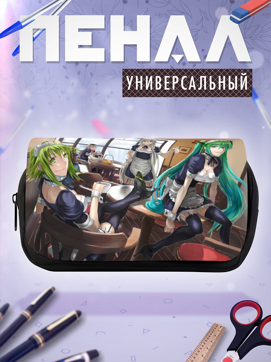 Пенал-косметичка Мику Хацунэ и Гуми