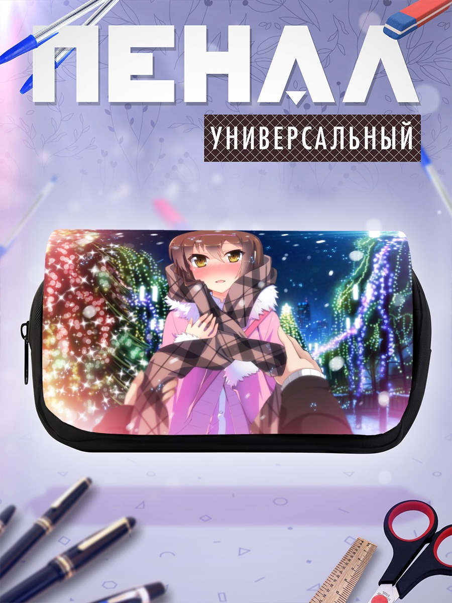 Пенал-косметичка Нанами Аояма в снегу