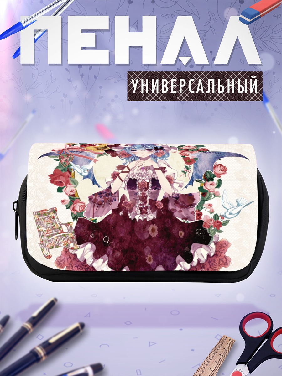 Пенал-косметичка Ремилия Скарлет в розах